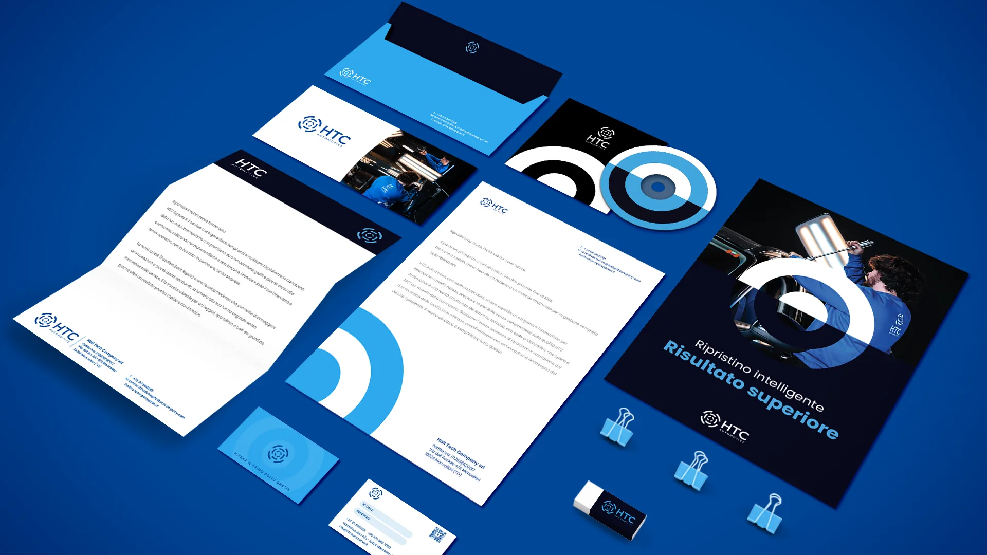 Sistema brand applicato sui materiali